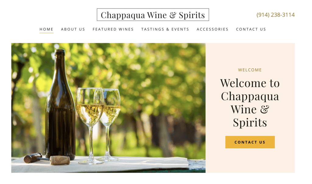 Chappaqua Wine & Spirits Homepage