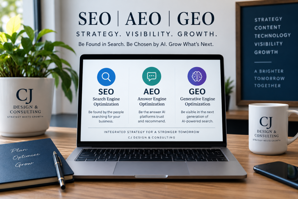 SEO, AEO & GEO consultant for small and mid-sized businesses